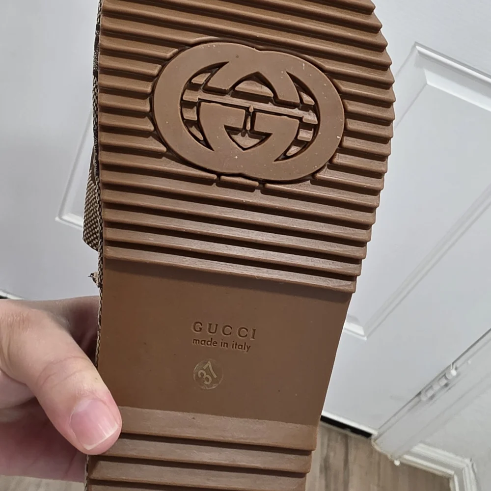 Gucci Brown Sandals (New) - Picture 10 of 11